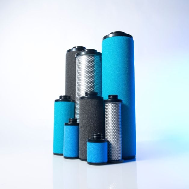 Air compressor line filters