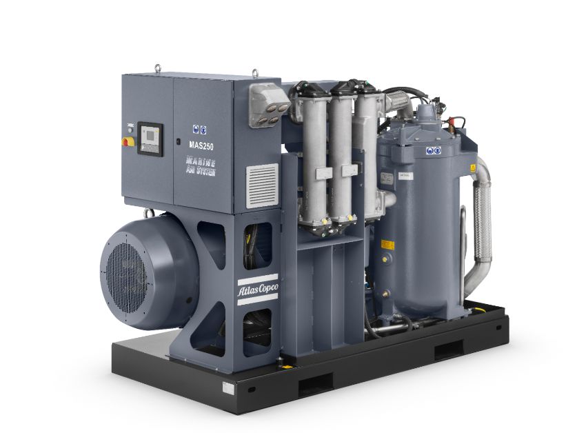 oil-injected compressors for marine