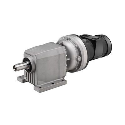 Vane Air Motor with Helical Gearbox LZL productfoto