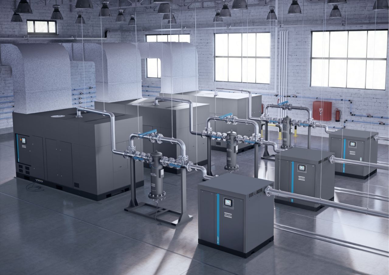 FD VSD + refrigerated air dryer