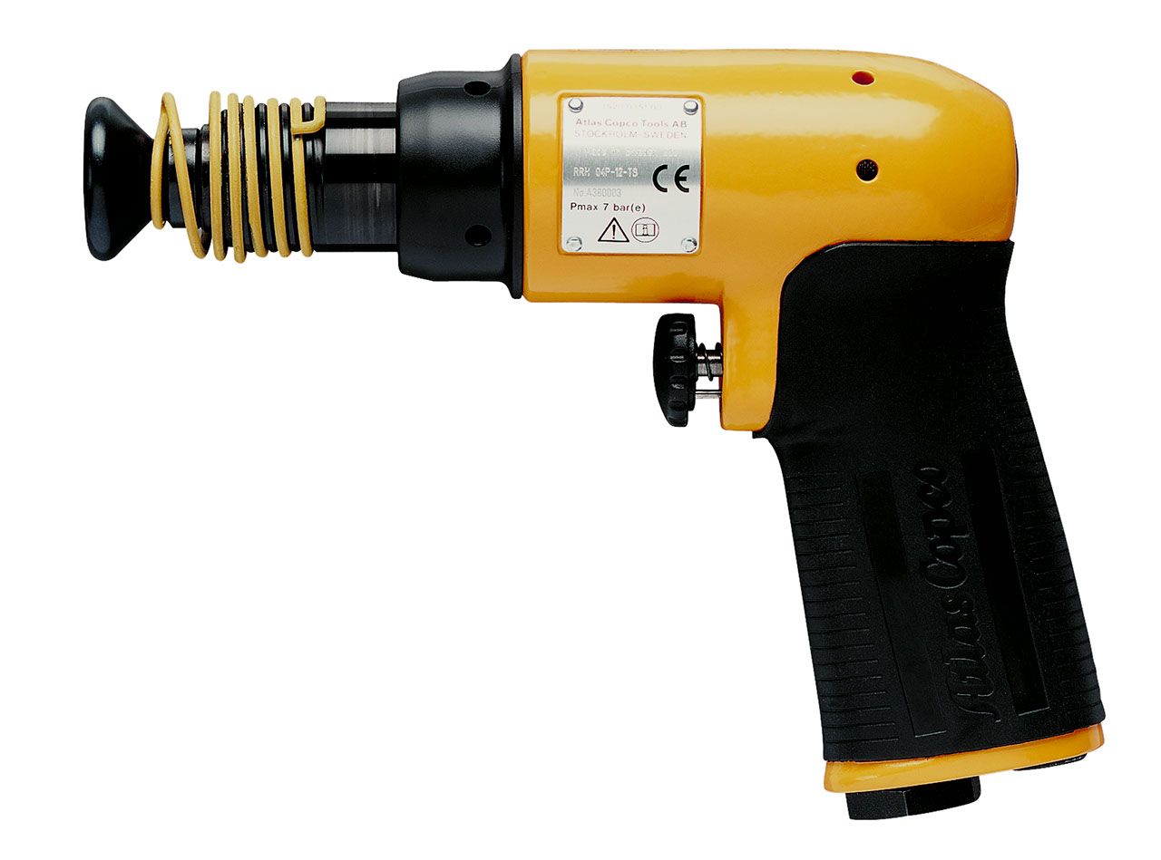 Atlas Copco vibration-damped riveting hammer RRH04P TS-12 with trigger start